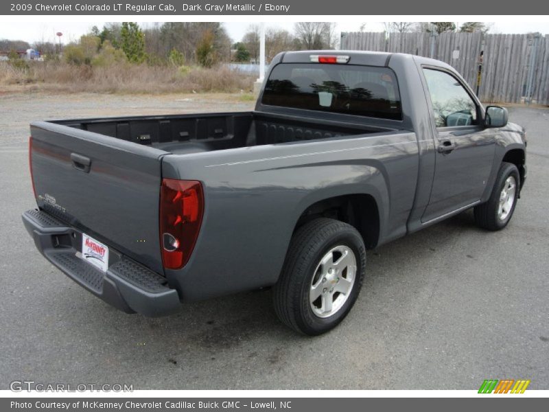 Dark Gray Metallic / Ebony 2009 Chevrolet Colorado LT Regular Cab