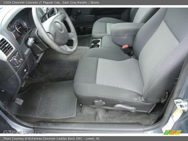 Dark Gray Metallic / Ebony 2009 Chevrolet Colorado LT Regular Cab