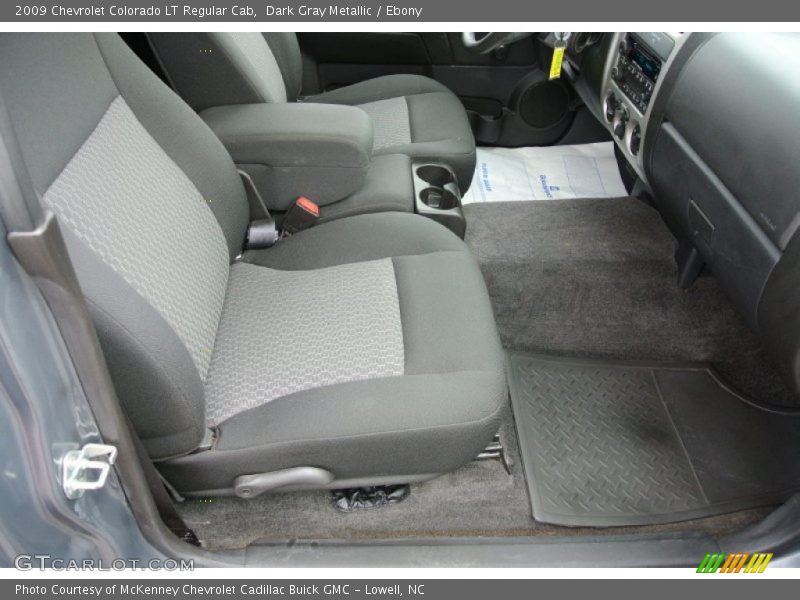 Dark Gray Metallic / Ebony 2009 Chevrolet Colorado LT Regular Cab