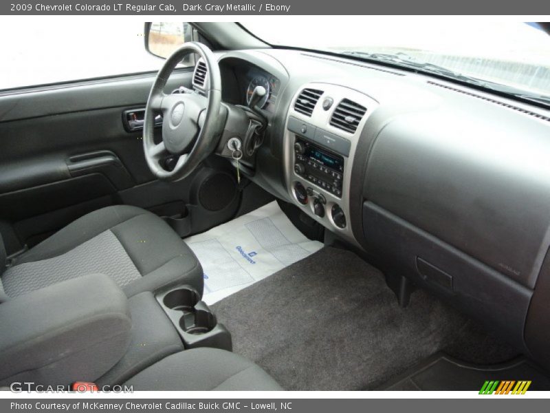 Dark Gray Metallic / Ebony 2009 Chevrolet Colorado LT Regular Cab