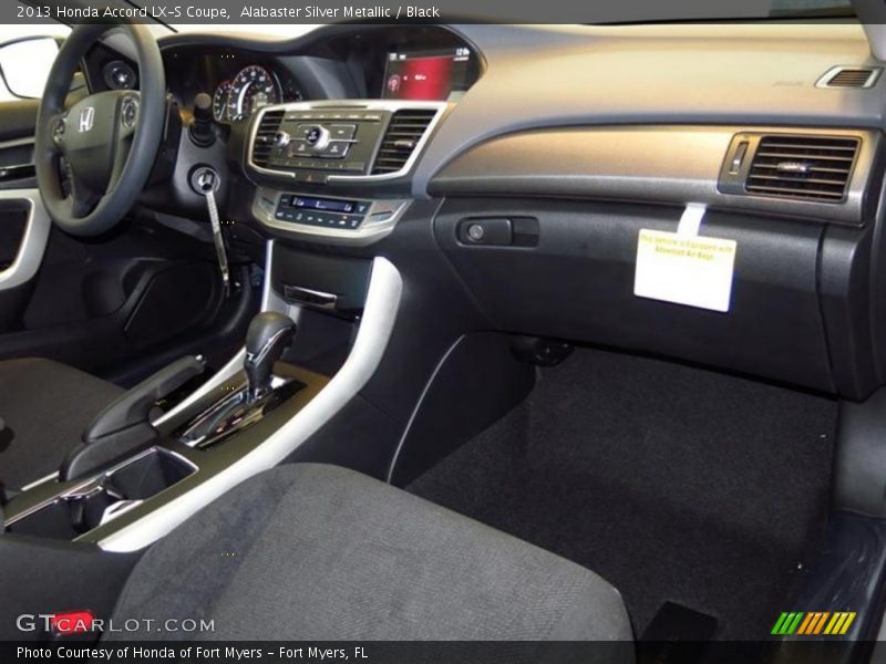 Dashboard of 2013 Accord LX-S Coupe