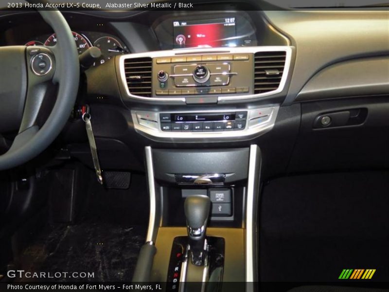 Alabaster Silver Metallic / Black 2013 Honda Accord LX-S Coupe