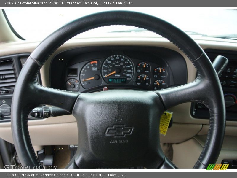  2002 Silverado 2500 LT Extended Cab 4x4 Steering Wheel