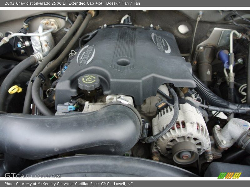  2002 Silverado 2500 LT Extended Cab 4x4 Engine - 8.1 Liter OHV 16-Valve Vortec V8