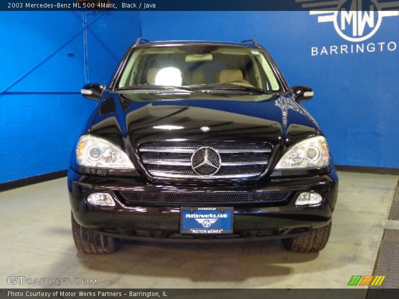 Black / Java 2003 Mercedes-Benz ML 500 4Matic