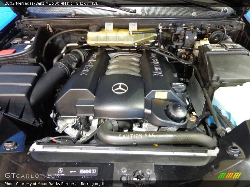 Black / Java 2003 Mercedes-Benz ML 500 4Matic