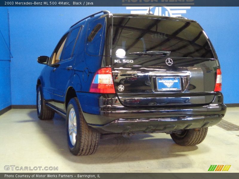 Black / Java 2003 Mercedes-Benz ML 500 4Matic