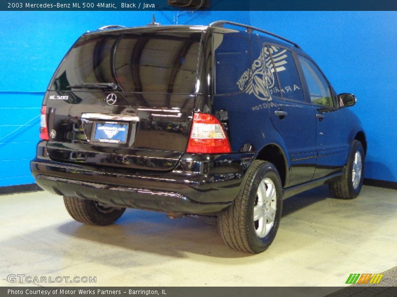 Black / Java 2003 Mercedes-Benz ML 500 4Matic