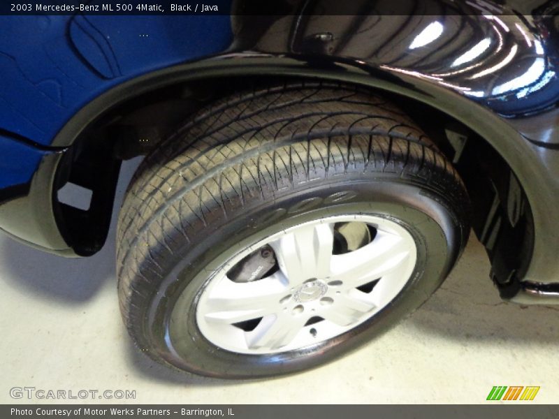 Black / Java 2003 Mercedes-Benz ML 500 4Matic