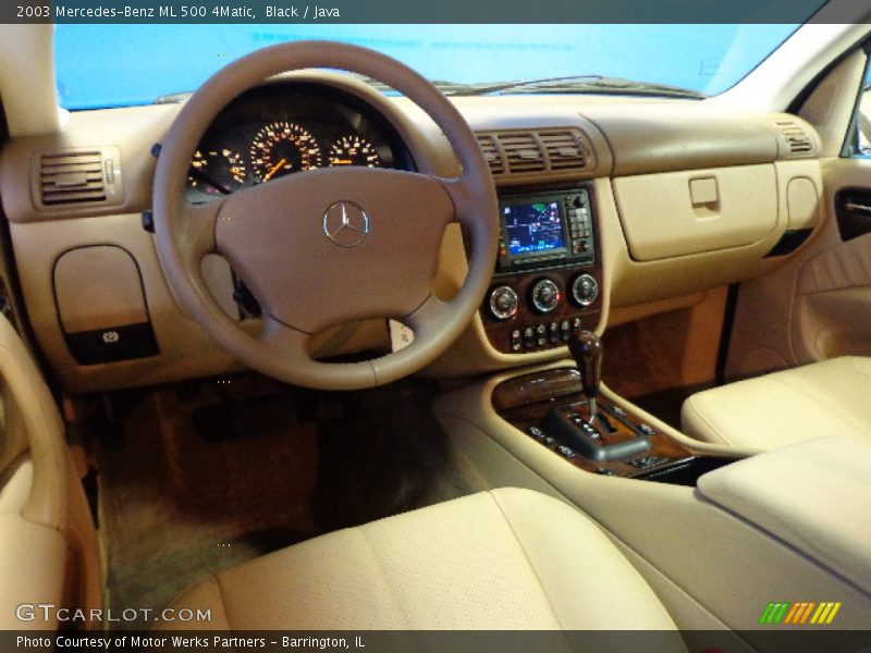 Black / Java 2003 Mercedes-Benz ML 500 4Matic