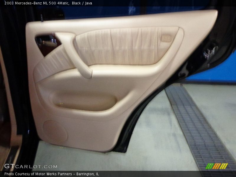 Black / Java 2003 Mercedes-Benz ML 500 4Matic