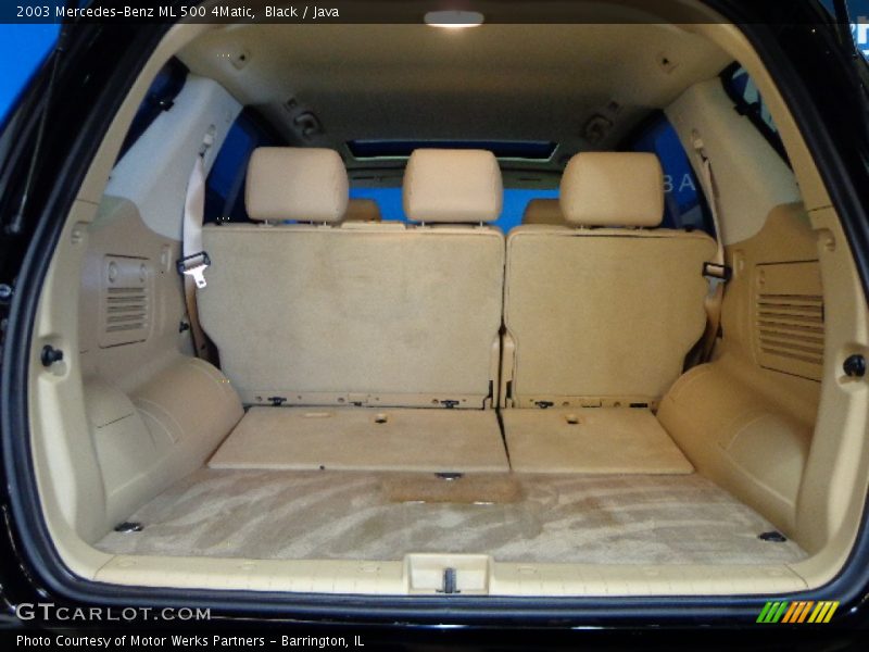 Black / Java 2003 Mercedes-Benz ML 500 4Matic