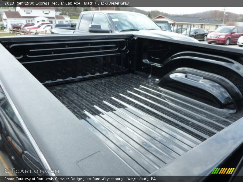 Black / Black/Diesel Gray 2013 Ram 1500 Express Regular Cab 4x4
