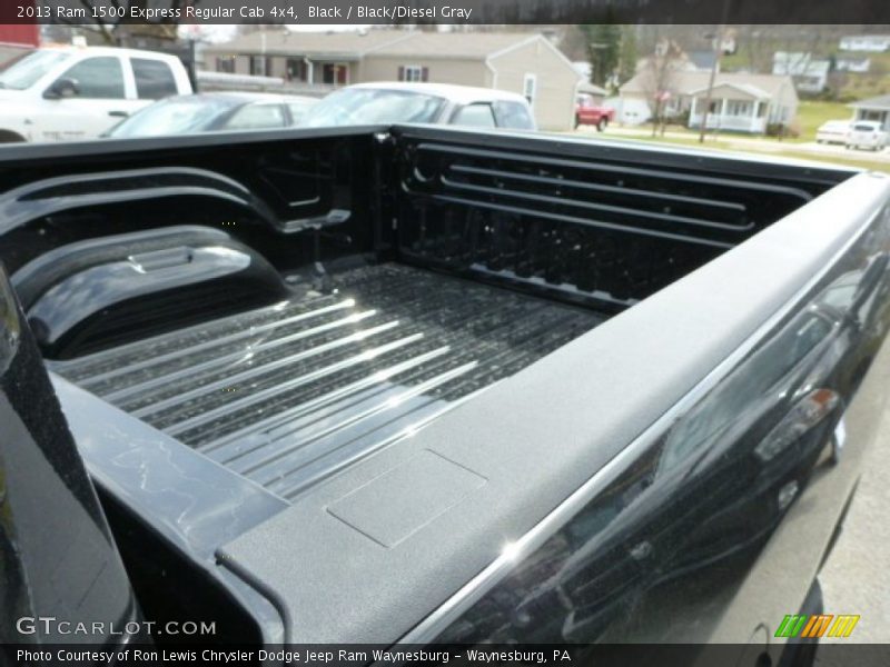 Black / Black/Diesel Gray 2013 Ram 1500 Express Regular Cab 4x4