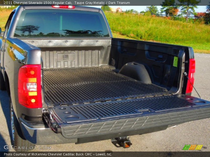 Taupe Gray Metallic / Dark Titanium 2011 Chevrolet Silverado 1500 Regular Cab