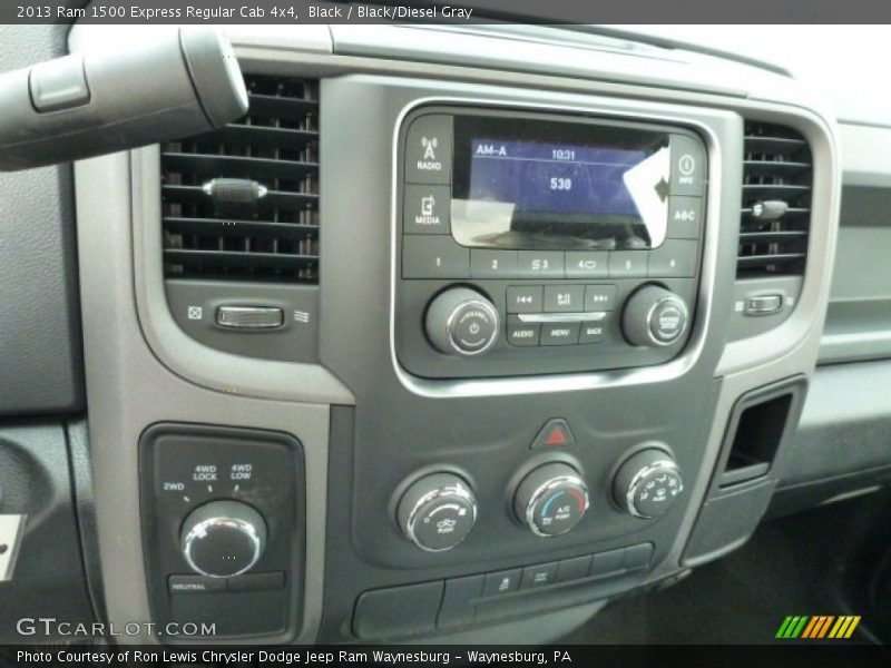Black / Black/Diesel Gray 2013 Ram 1500 Express Regular Cab 4x4