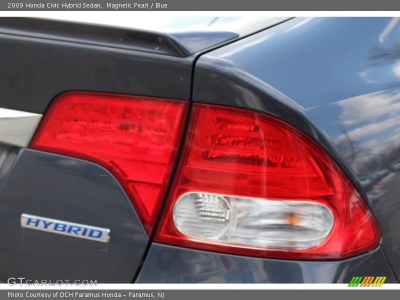 Magnetic Pearl / Blue 2009 Honda Civic Hybrid Sedan