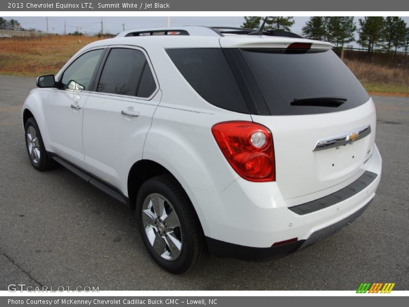 Summit White / Jet Black 2013 Chevrolet Equinox LTZ