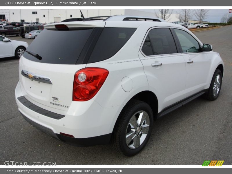 Summit White / Jet Black 2013 Chevrolet Equinox LTZ