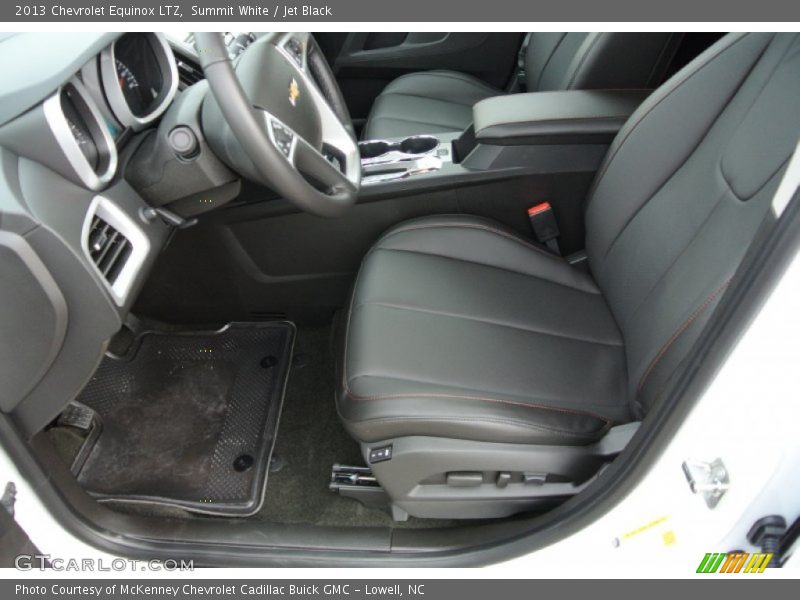 Summit White / Jet Black 2013 Chevrolet Equinox LTZ