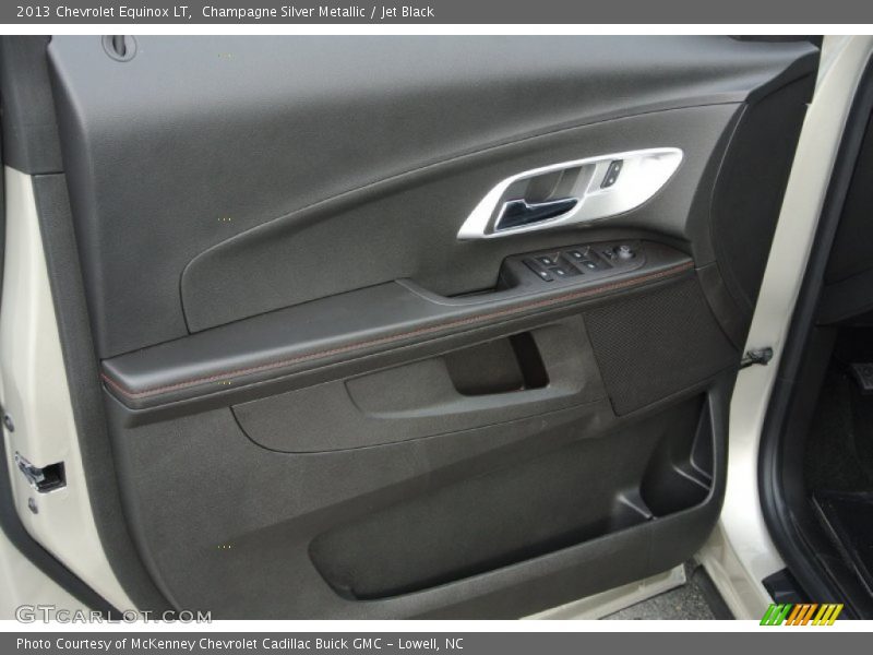Champagne Silver Metallic / Jet Black 2013 Chevrolet Equinox LT