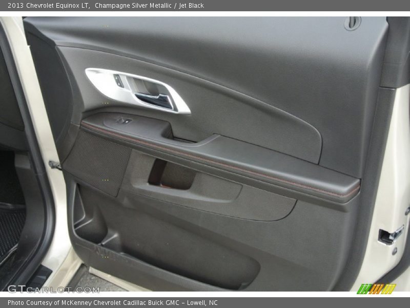 Champagne Silver Metallic / Jet Black 2013 Chevrolet Equinox LT