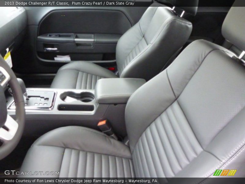  2013 Challenger R/T Classic Dark Slate Gray Interior