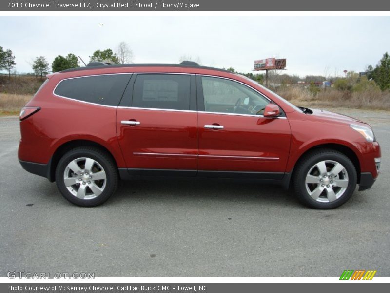  2013 Traverse LTZ Crystal Red Tintcoat