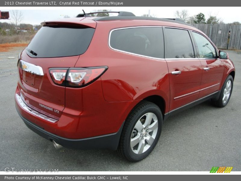  2013 Traverse LTZ Crystal Red Tintcoat