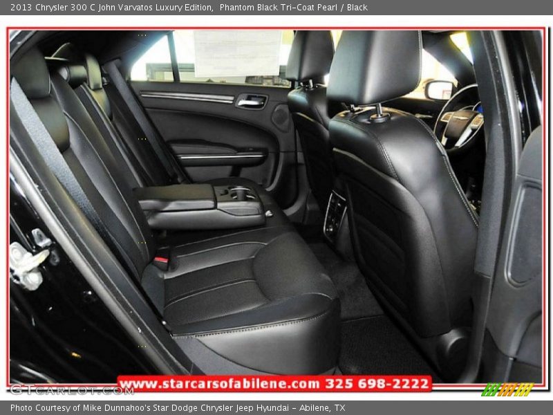 Phantom Black Tri-Coat Pearl / Black 2013 Chrysler 300 C John Varvatos Luxury Edition