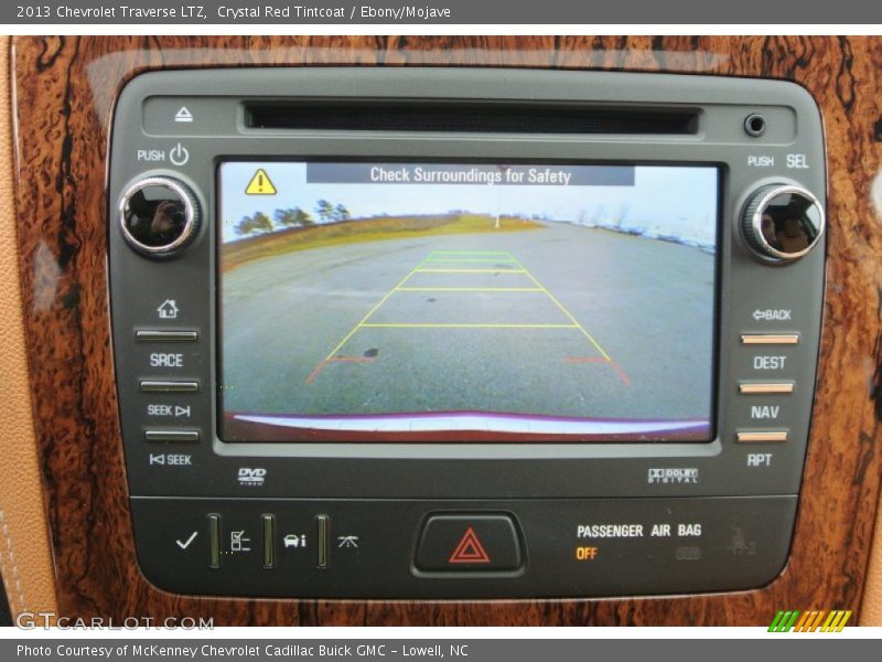 Controls of 2013 Traverse LTZ