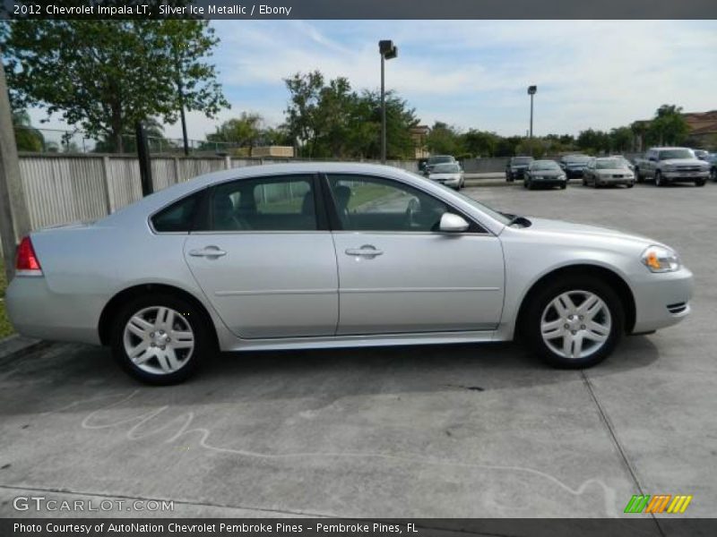 Silver Ice Metallic / Ebony 2012 Chevrolet Impala LT