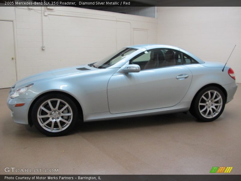  2005 SLK 350 Roadster Diamond Silver Metallic