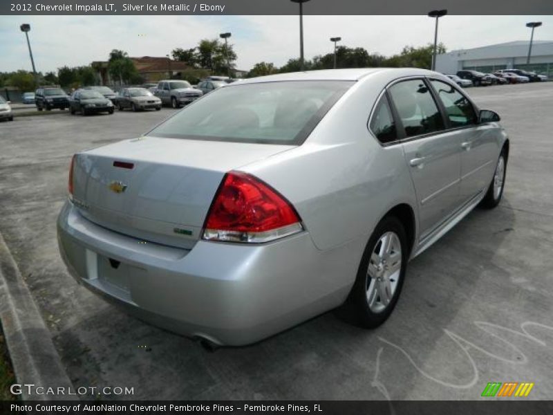 Silver Ice Metallic / Ebony 2012 Chevrolet Impala LT