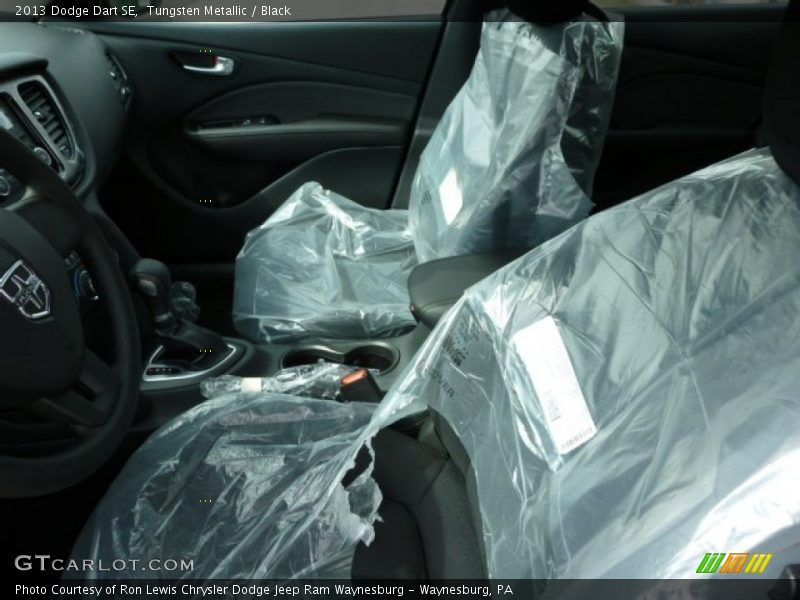 Tungsten Metallic / Black 2013 Dodge Dart SE