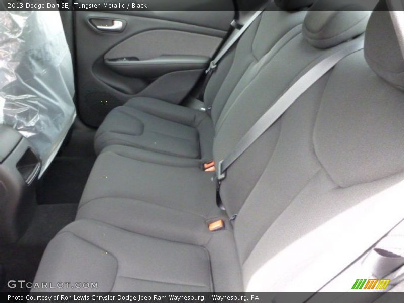 Tungsten Metallic / Black 2013 Dodge Dart SE