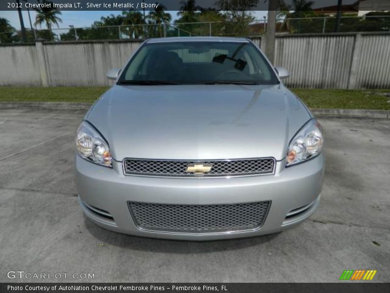 Silver Ice Metallic / Ebony 2012 Chevrolet Impala LT