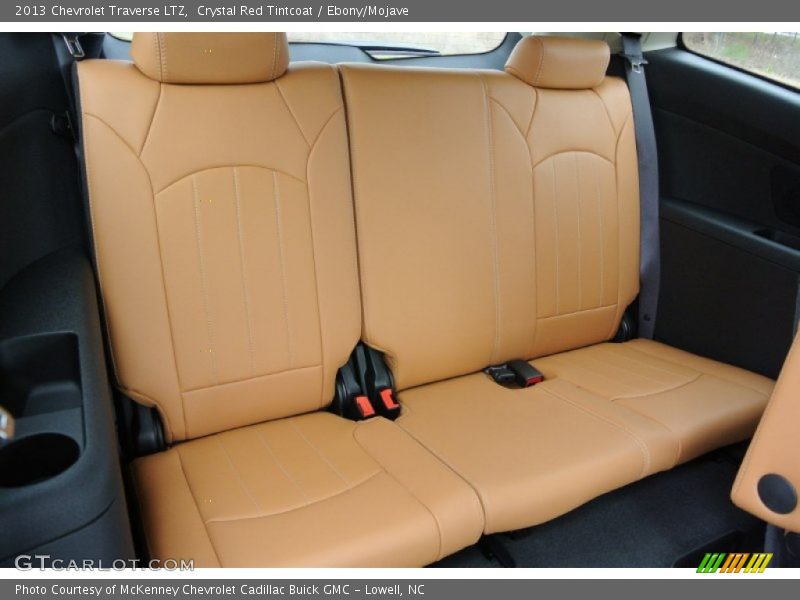 Rear Seat of 2013 Traverse LTZ