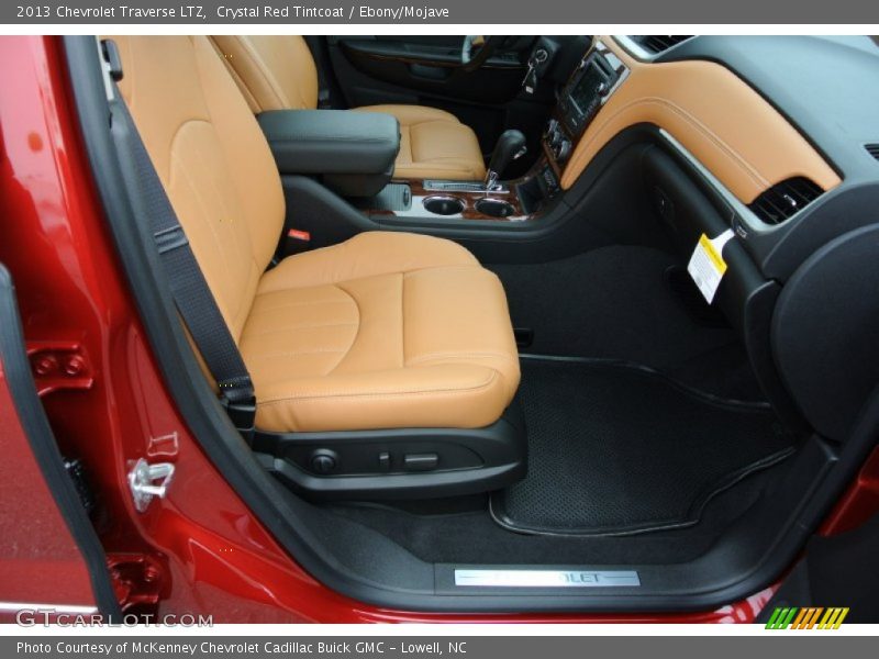 Crystal Red Tintcoat / Ebony/Mojave 2013 Chevrolet Traverse LTZ