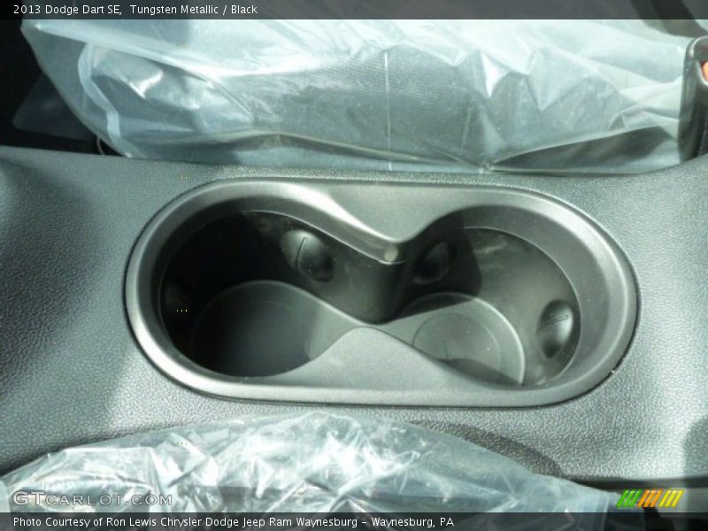 Tungsten Metallic / Black 2013 Dodge Dart SE