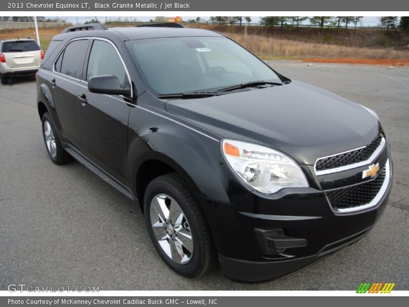 Black Granite Metallic / Jet Black 2013 Chevrolet Equinox LT