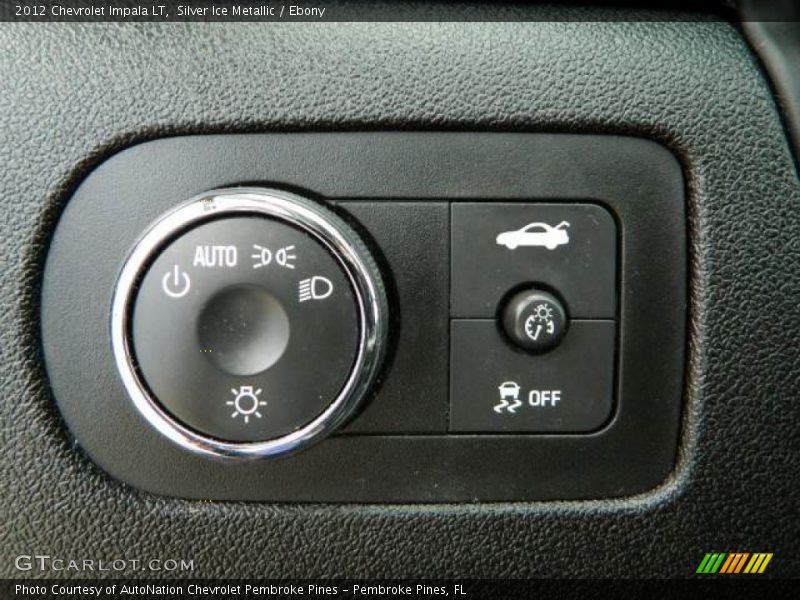 Controls of 2012 Impala LT