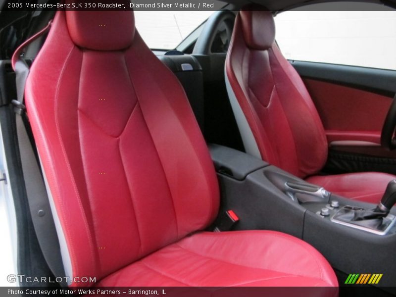 Front Seat of 2005 SLK 350 Roadster