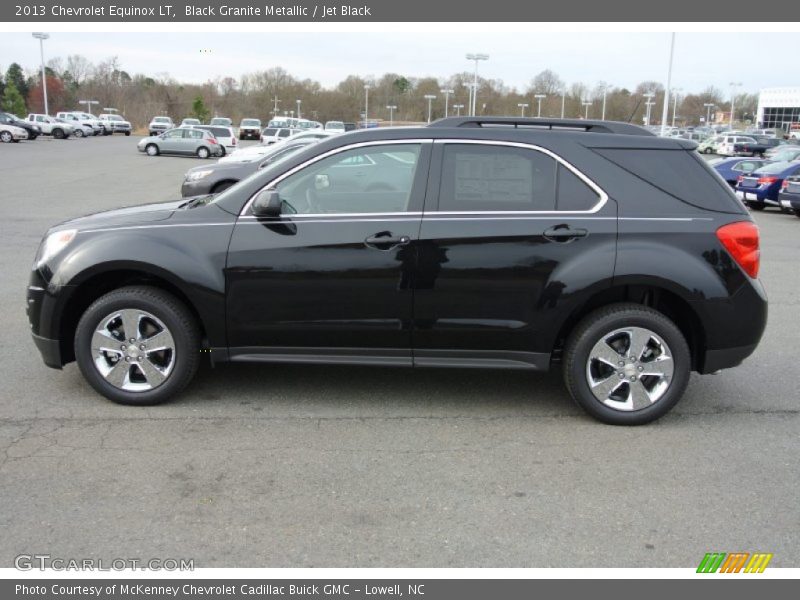Black Granite Metallic / Jet Black 2013 Chevrolet Equinox LT