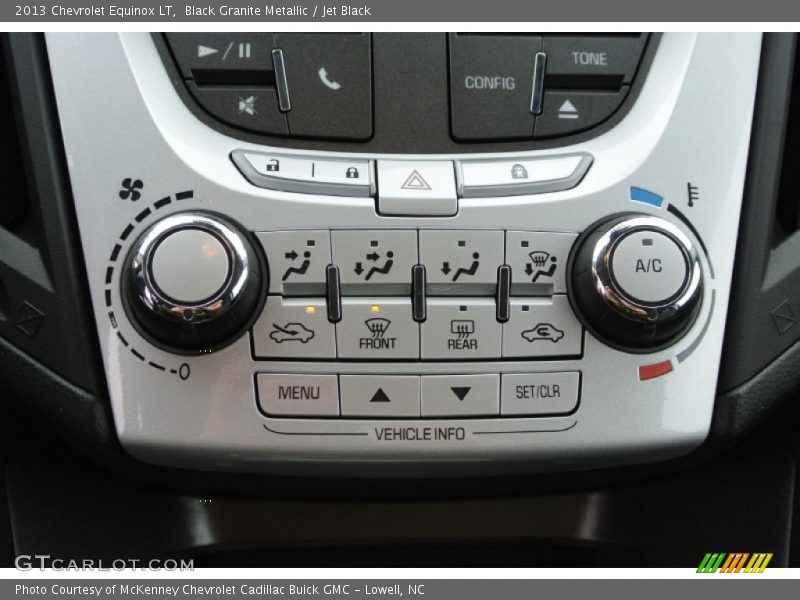 Controls of 2013 Equinox LT
