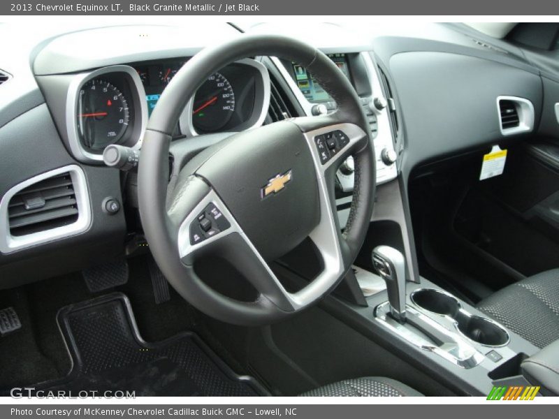 Black Granite Metallic / Jet Black 2013 Chevrolet Equinox LT