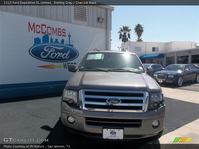 Sterling Gray / Charcoal Black 2013 Ford Expedition EL Limited