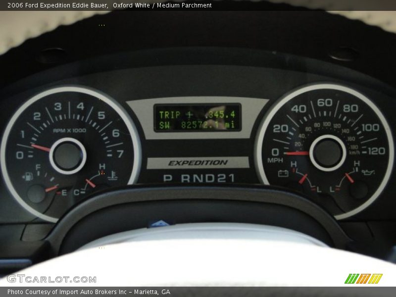  2006 Expedition Eddie Bauer Eddie Bauer Gauges
