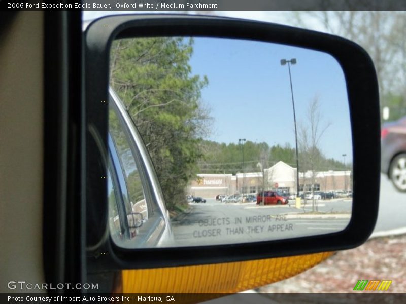Oxford White / Medium Parchment 2006 Ford Expedition Eddie Bauer