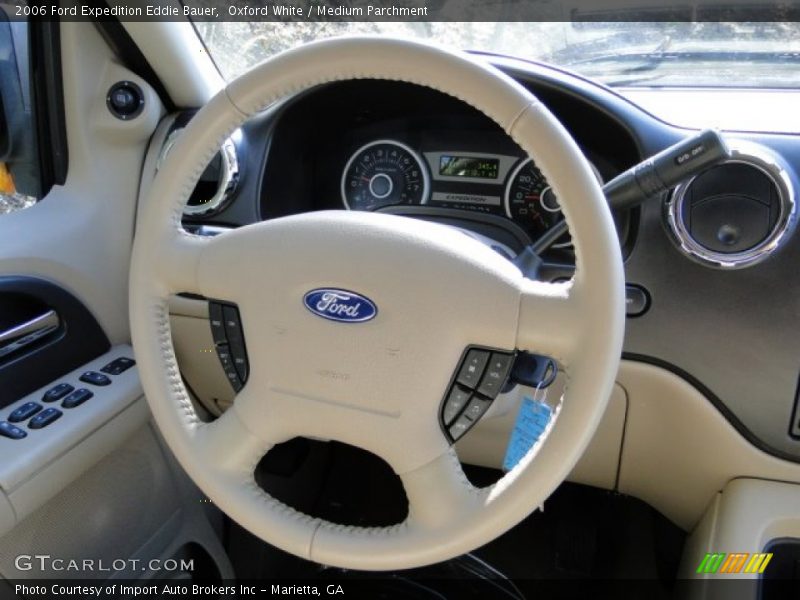 Oxford White / Medium Parchment 2006 Ford Expedition Eddie Bauer